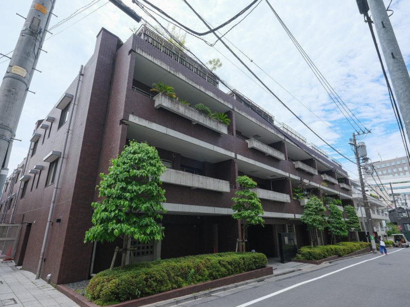 渋谷区代々木四丁目の閑静な住宅街に位置する地上6階建てマンションです。初台駅まで徒歩5分の立地、新宿中央公園などの大型公園が徒歩圏内。都心にいながらも豊かな自然を身近に感じられる住環境です。