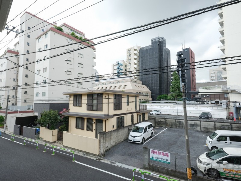 バルコニーからの眺望です。