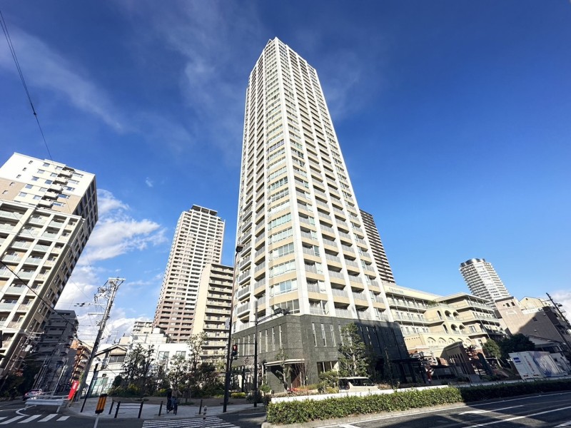 総戸数166戸、2009年建築の地上35階建ての大規模タワーレジデンスです。管理人常駐で安心の管理体制、ペットは２匹まで飼育可能です。周辺にはお買い物施設や医療機関も充実しており住みやすい環境です。