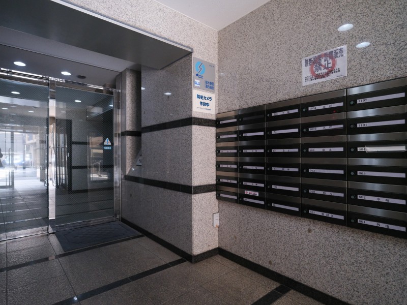 整ったメールボックスからは、大切に住み継がれてきた様子が伺えます。