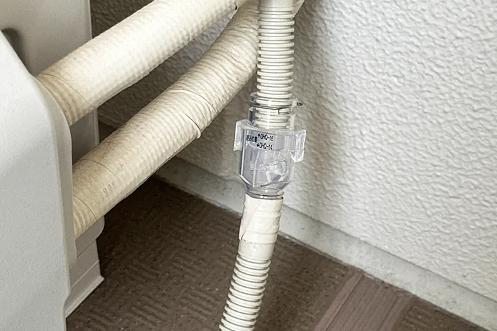 エアーカットバルブの清掃